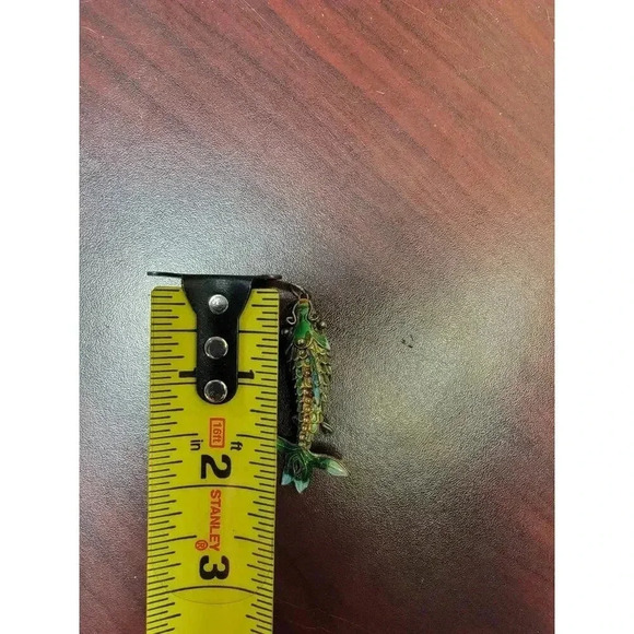 Koi fish enamel necklace - Picture 4 of 5